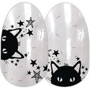 Color Street Black Cat and Star Press-On Nails